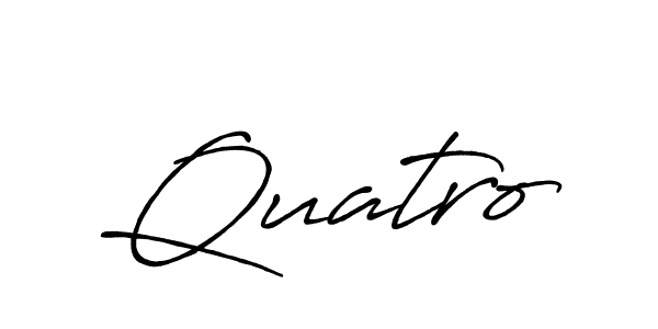Antro_Vectra_Bolder is a professional signature style that is perfect for those who want to add a touch of class to their signature. It is also a great choice for those who want to make their signature more unique. Get Quatro name to fancy signature for free. Quatro signature style 7 images and pictures png
