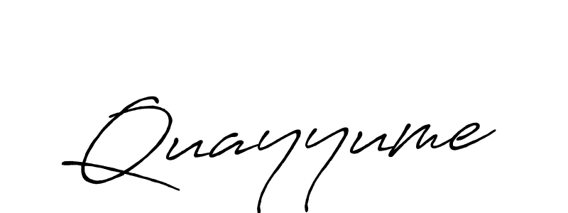 You should practise on your own different ways (Antro_Vectra_Bolder) to write your name (Quayyume) in signature. don't let someone else do it for you. Quayyume signature style 7 images and pictures png