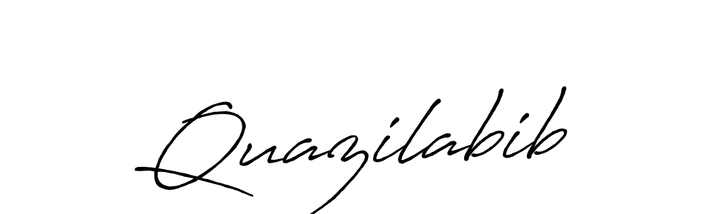 You should practise on your own different ways (Antro_Vectra_Bolder) to write your name (Quazilabib) in signature. don't let someone else do it for you. Quazilabib signature style 7 images and pictures png