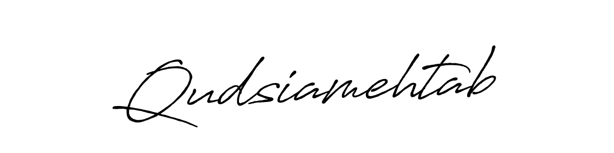 It looks lik you need a new signature style for name Qudsiamehtab. Design unique handwritten (Antro_Vectra_Bolder) signature with our free signature maker in just a few clicks. Qudsiamehtab signature style 7 images and pictures png