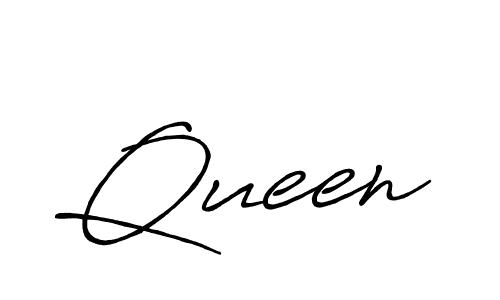 Use a signature maker to create a handwritten signature online. With this signature software, you can design (Antro_Vectra_Bolder) your own signature for name Queen. Queen signature style 7 images and pictures png