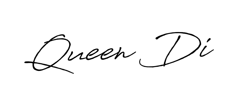 Best and Professional Signature Style for Queen Di. Antro_Vectra_Bolder Best Signature Style Collection. Queen Di signature style 7 images and pictures png