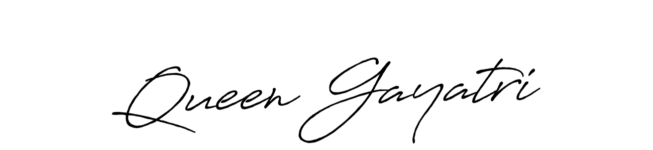 if you are searching for the best signature style for your name Queen Gayatri. so please give up your signature search. here we have designed multiple signature styles  using Antro_Vectra_Bolder. Queen Gayatri signature style 7 images and pictures png