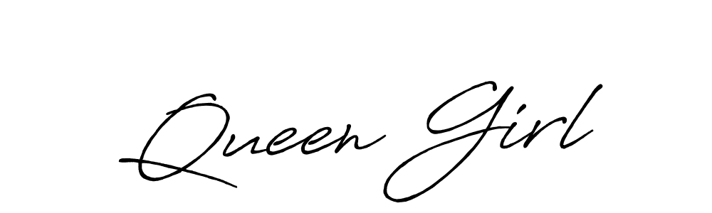Similarly Antro_Vectra_Bolder is the best handwritten signature design. Signature creator online .You can use it as an online autograph creator for name Queen Girl. Queen Girl signature style 7 images and pictures png