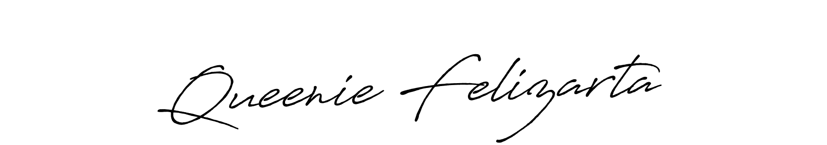 Also You can easily find your signature by using the search form. We will create Queenie Felizarta name handwritten signature images for you free of cost using Antro_Vectra_Bolder sign style. Queenie Felizarta signature style 7 images and pictures png