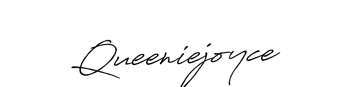 Use a signature maker to create a handwritten signature online. With this signature software, you can design (Antro_Vectra_Bolder) your own signature for name Queeniejoyce. Queeniejoyce signature style 7 images and pictures png