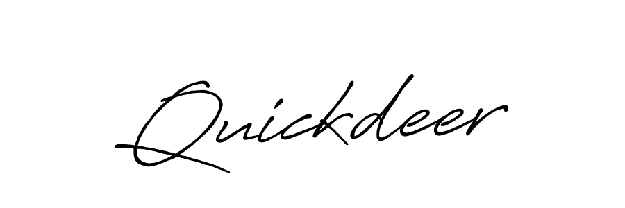 Make a short Quickdeer signature style. Manage your documents anywhere anytime using Antro_Vectra_Bolder. Create and add eSignatures, submit forms, share and send files easily. Quickdeer signature style 7 images and pictures png