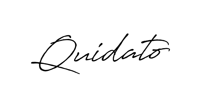 Make a short Quidato signature style. Manage your documents anywhere anytime using Antro_Vectra_Bolder. Create and add eSignatures, submit forms, share and send files easily. Quidato signature style 7 images and pictures png