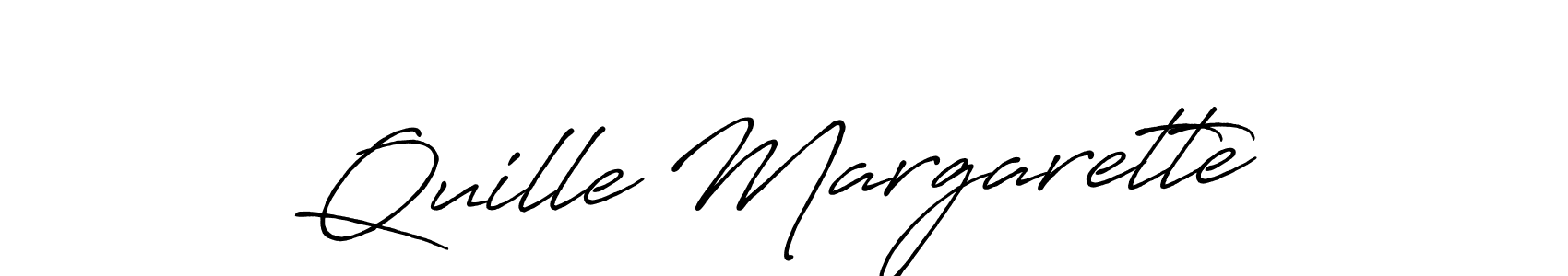 You can use this online signature creator to create a handwritten signature for the name Quille Margarette. This is the best online autograph maker. Quille Margarette signature style 7 images and pictures png