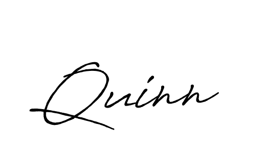 Use a signature maker to create a handwritten signature online. With this signature software, you can design (Antro_Vectra_Bolder) your own signature for name Quinn. Quinn signature style 7 images and pictures png