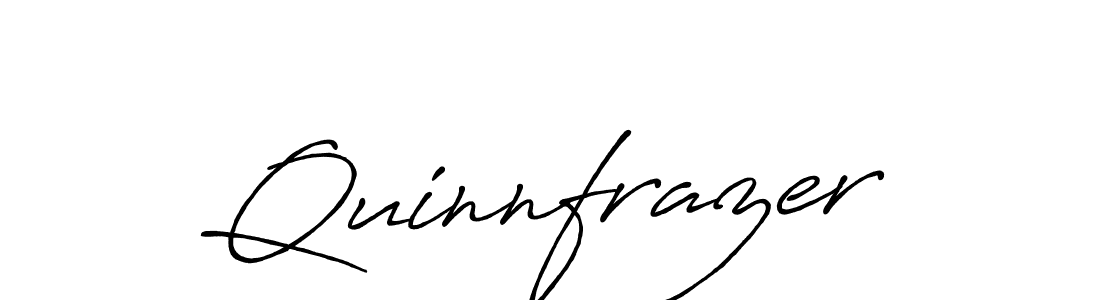 Create a beautiful signature design for name Quinnfrazer. With this signature (Antro_Vectra_Bolder) fonts, you can make a handwritten signature for free. Quinnfrazer signature style 7 images and pictures png