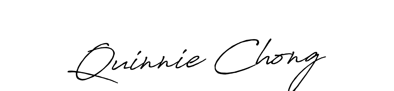 The best way (Antro_Vectra_Bolder) to make a short signature is to pick only two or three words in your name. The name Quinnie Chong include a total of six letters. For converting this name. Quinnie Chong signature style 7 images and pictures png