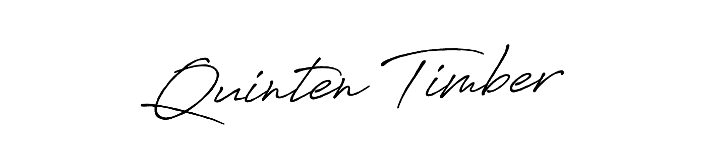 Create a beautiful signature design for name Quinten Timber. With this signature (Antro_Vectra_Bolder) fonts, you can make a handwritten signature for free. Quinten Timber signature style 7 images and pictures png