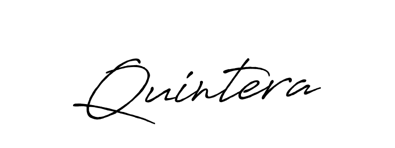 Make a beautiful signature design for name Quintera. With this signature (Antro_Vectra_Bolder) style, you can create a handwritten signature for free. Quintera signature style 7 images and pictures png