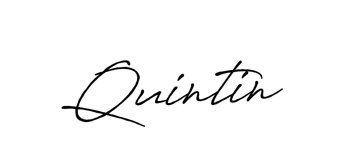 Also we have Quintin name is the best signature style. Create professional handwritten signature collection using Antro_Vectra_Bolder autograph style. Quintin signature style 7 images and pictures png