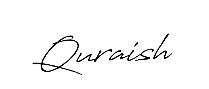 Similarly Antro_Vectra_Bolder is the best handwritten signature design. Signature creator online .You can use it as an online autograph creator for name Quraish. Quraish signature style 7 images and pictures png