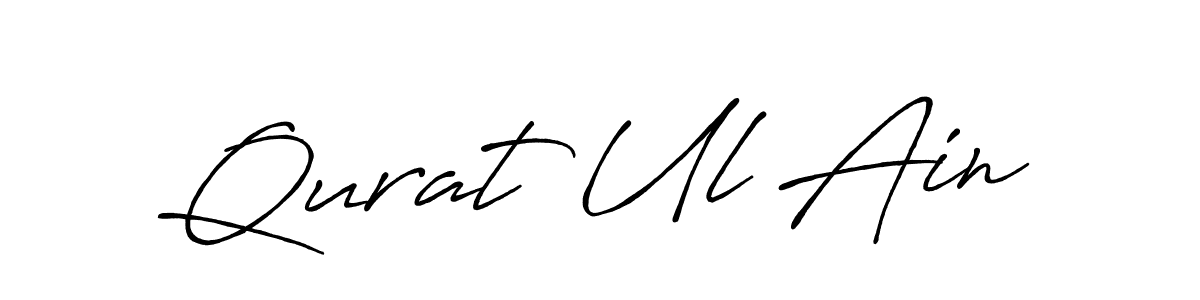 Also we have Qurat Ul Ain name is the best signature style. Create professional handwritten signature collection using Antro_Vectra_Bolder autograph style. Qurat Ul Ain signature style 7 images and pictures png