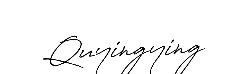 Make a beautiful signature design for name Quyingying. Use this online signature maker to create a handwritten signature for free. Quyingying signature style 7 images and pictures png