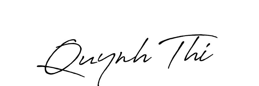 It looks lik you need a new signature style for name Quynh Thi. Design unique handwritten (Antro_Vectra_Bolder) signature with our free signature maker in just a few clicks. Quynh Thi signature style 7 images and pictures png