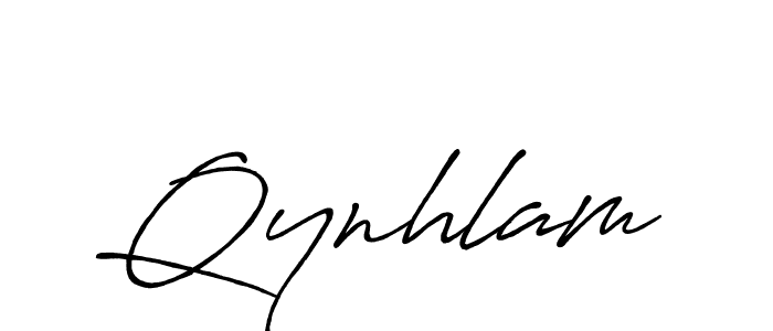 How to make Qynhlam signature? Antro_Vectra_Bolder is a professional autograph style. Create handwritten signature for Qynhlam name. Qynhlam signature style 7 images and pictures png