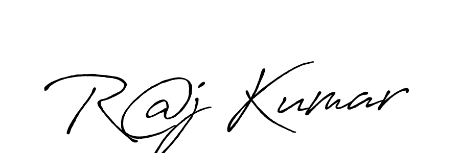 Make a beautiful signature design for name R@j Kumar. With this signature (Antro_Vectra_Bolder) style, you can create a handwritten signature for free. R@j Kumar signature style 7 images and pictures png