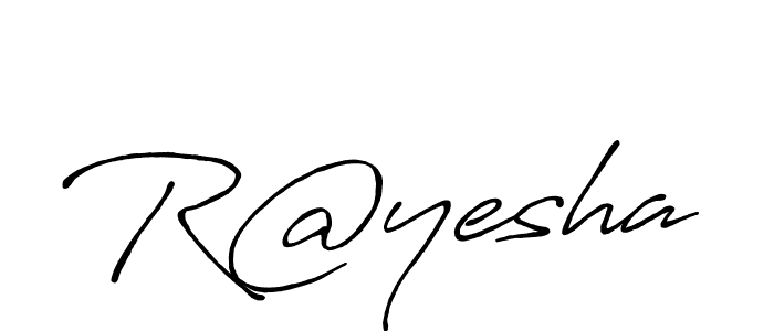 Once you've used our free online signature maker to create your best signature Antro_Vectra_Bolder style, it's time to enjoy all of the benefits that R@yesha name signing documents. R@yesha signature style 7 images and pictures png