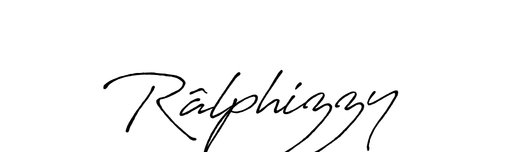 Create a beautiful signature design for name Râlphizzy. With this signature (Antro_Vectra_Bolder) fonts, you can make a handwritten signature for free. Râlphizzy signature style 7 images and pictures png