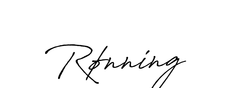 How to Draw Rønning signature style? Antro_Vectra_Bolder is a latest design signature styles for name Rønning. Rønning signature style 7 images and pictures png