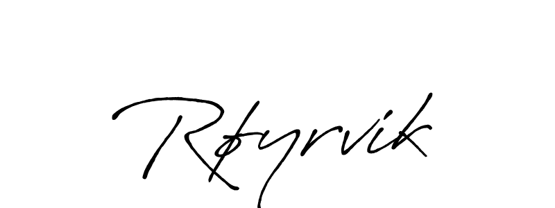 Also we have Røyrvik name is the best signature style. Create professional handwritten signature collection using Antro_Vectra_Bolder autograph style. Røyrvik signature style 7 images and pictures png