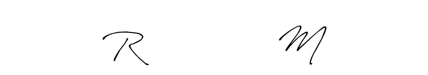 Make a beautiful signature design for name R               M. Use this online signature maker to create a handwritten signature for free. R               M signature style 7 images and pictures png