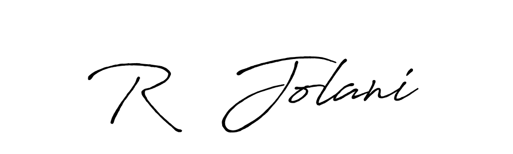 Similarly Antro_Vectra_Bolder is the best handwritten signature design. Signature creator online .You can use it as an online autograph creator for name R   Jolani. R   Jolani signature style 7 images and pictures png