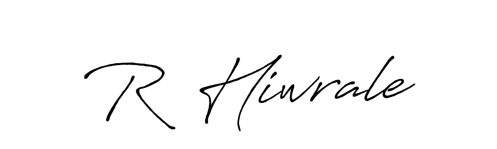 Once you've used our free online signature maker to create your best signature Antro_Vectra_Bolder style, it's time to enjoy all of the benefits that R  Hiwrale name signing documents. R  Hiwrale signature style 7 images and pictures png
