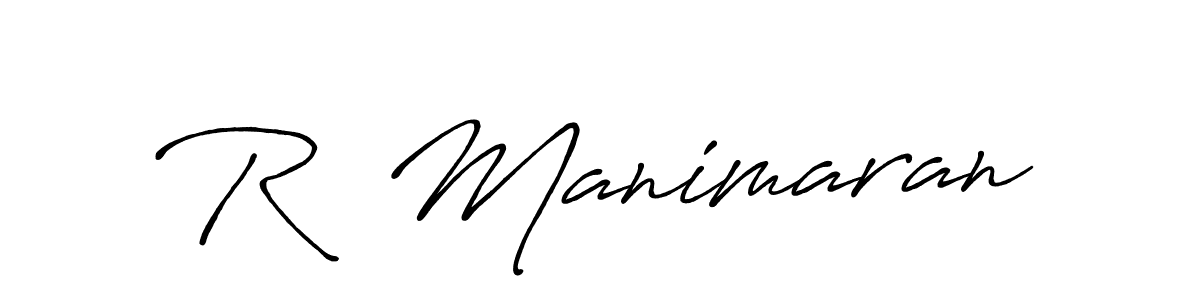 Also You can easily find your signature by using the search form. We will create R  Manimaran name handwritten signature images for you free of cost using Antro_Vectra_Bolder sign style. R  Manimaran signature style 7 images and pictures png