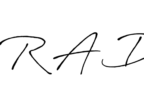 Here are the top 10 professional signature styles for the name R A D. These are the best autograph styles you can use for your name. R A D signature style 7 images and pictures png