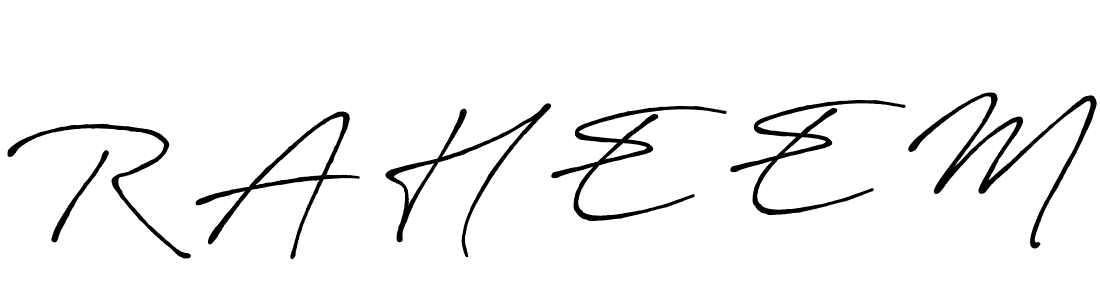 How to Draw R A H E E M signature style? Antro_Vectra_Bolder is a latest design signature styles for name R A H E E M. R A H E E M signature style 7 images and pictures png