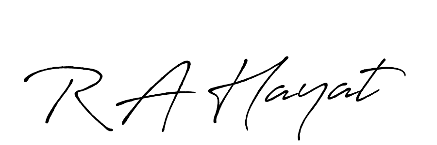 Make a beautiful signature design for name R A Hayat. Use this online signature maker to create a handwritten signature for free. R A Hayat signature style 7 images and pictures png