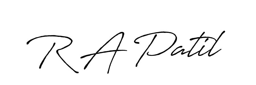 How to Draw R A Patil signature style? Antro_Vectra_Bolder is a latest design signature styles for name R A Patil. R A Patil signature style 7 images and pictures png