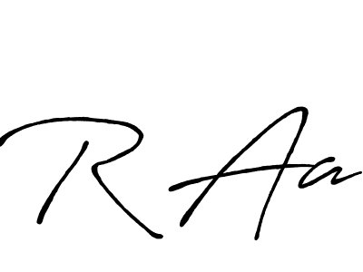 Best and Professional Signature Style for R Aa. Antro_Vectra_Bolder Best Signature Style Collection. R Aa signature style 7 images and pictures png