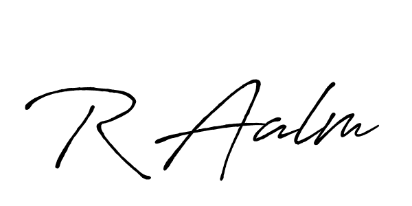 Once you've used our free online signature maker to create your best signature Antro_Vectra_Bolder style, it's time to enjoy all of the benefits that R Aalm name signing documents. R Aalm signature style 7 images and pictures png