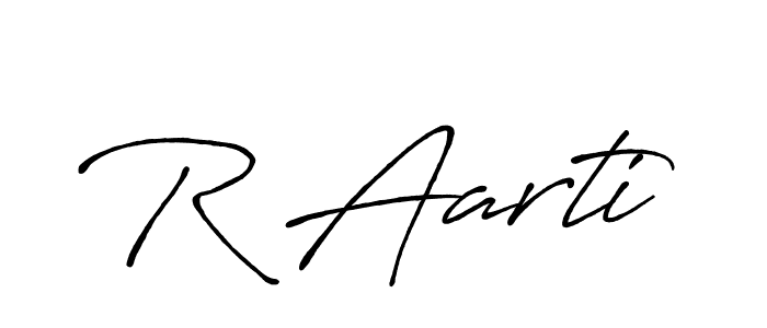 Make a beautiful signature design for name R Aarti. Use this online signature maker to create a handwritten signature for free. R Aarti signature style 7 images and pictures png