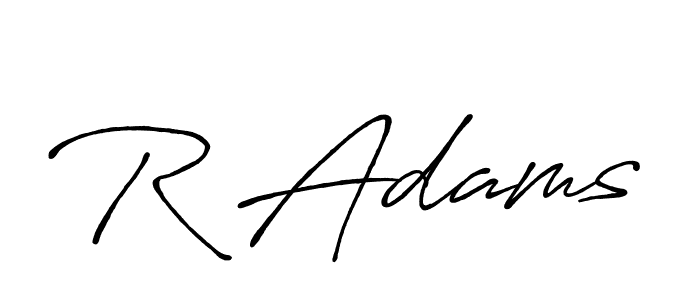 How to make R Adams signature? Antro_Vectra_Bolder is a professional autograph style. Create handwritten signature for R Adams name. R Adams signature style 7 images and pictures png