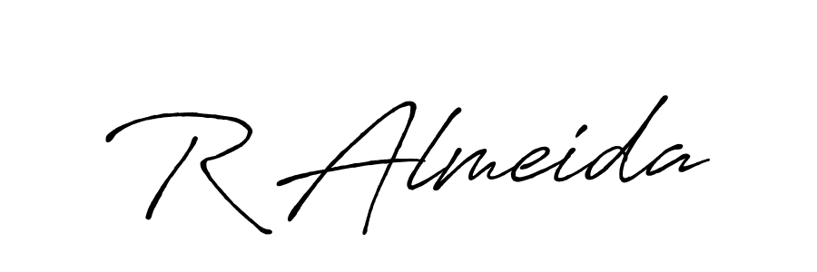 Once you've used our free online signature maker to create your best signature Antro_Vectra_Bolder style, it's time to enjoy all of the benefits that R Almeida name signing documents. R Almeida signature style 7 images and pictures png