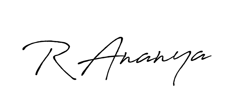 Make a short R Ananya signature style. Manage your documents anywhere anytime using Antro_Vectra_Bolder. Create and add eSignatures, submit forms, share and send files easily. R Ananya signature style 7 images and pictures png
