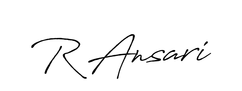 It looks lik you need a new signature style for name R Ansari. Design unique handwritten (Antro_Vectra_Bolder) signature with our free signature maker in just a few clicks. R Ansari signature style 7 images and pictures png