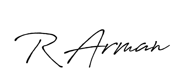 Best and Professional Signature Style for R Arman. Antro_Vectra_Bolder Best Signature Style Collection. R Arman signature style 7 images and pictures png