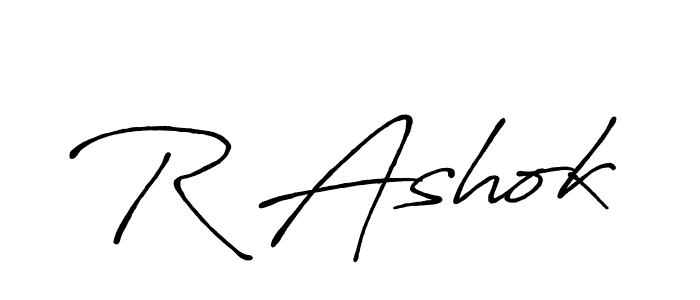 Similarly Antro_Vectra_Bolder is the best handwritten signature design. Signature creator online .You can use it as an online autograph creator for name R Ashok. R Ashok signature style 7 images and pictures png