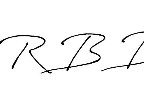 Use a signature maker to create a handwritten signature online. With this signature software, you can design (Antro_Vectra_Bolder) your own signature for name R B B. R B B signature style 7 images and pictures png