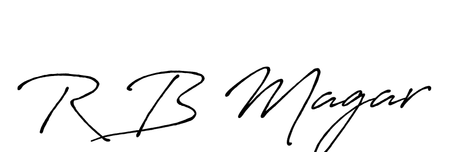 It looks lik you need a new signature style for name R B Magar. Design unique handwritten (Antro_Vectra_Bolder) signature with our free signature maker in just a few clicks. R B Magar signature style 7 images and pictures png