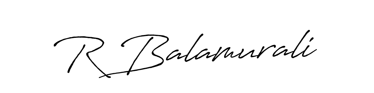 It looks lik you need a new signature style for name R Balamurali. Design unique handwritten (Antro_Vectra_Bolder) signature with our free signature maker in just a few clicks. R Balamurali signature style 7 images and pictures png
