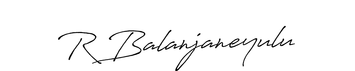 It looks lik you need a new signature style for name R Balanjaneyulu. Design unique handwritten (Antro_Vectra_Bolder) signature with our free signature maker in just a few clicks. R Balanjaneyulu signature style 7 images and pictures png